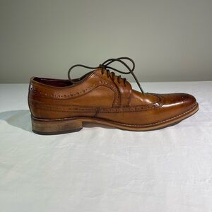 ASOS Brown Leather Brogue Oxford Shoes